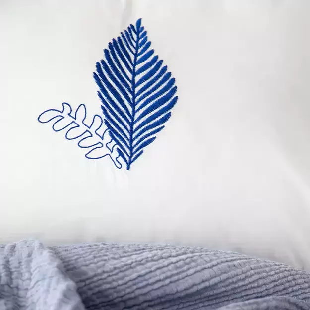 En Vogue muslino komplektas. Nicherel Mėlynos spalvos